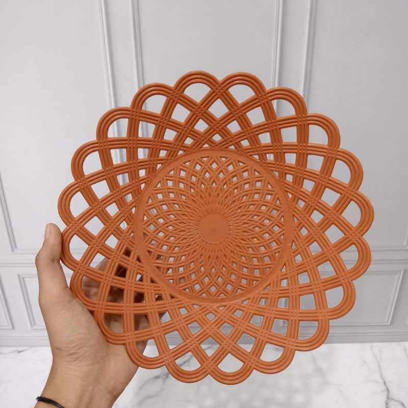 PIRING PLASTIK ANYAMAN BLT 913/ PIRING ANYAMAN PLASTIK