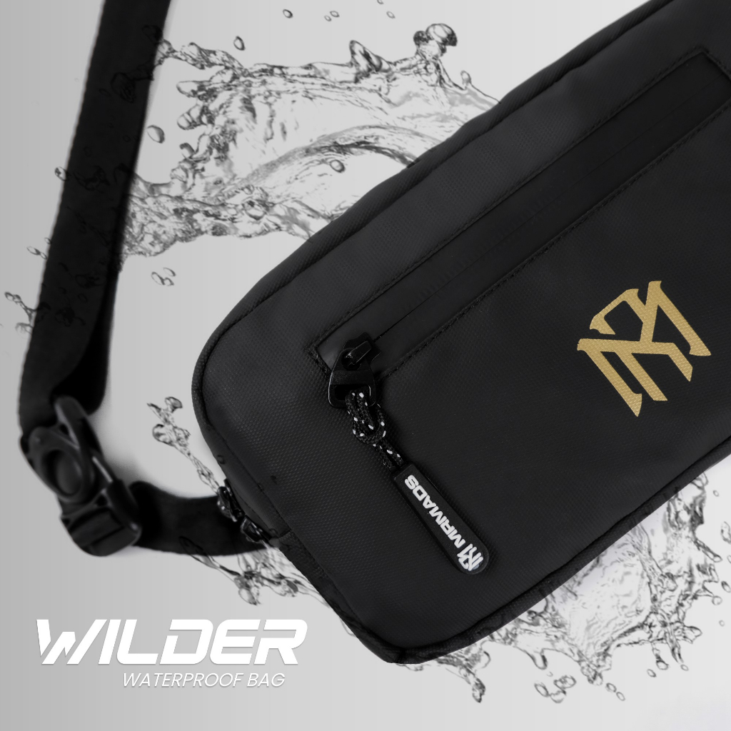 Mr Mads - Wilder Sling Bag Tas Selempang Pria Waistbag Pria crossbody &amp; shoulder bags