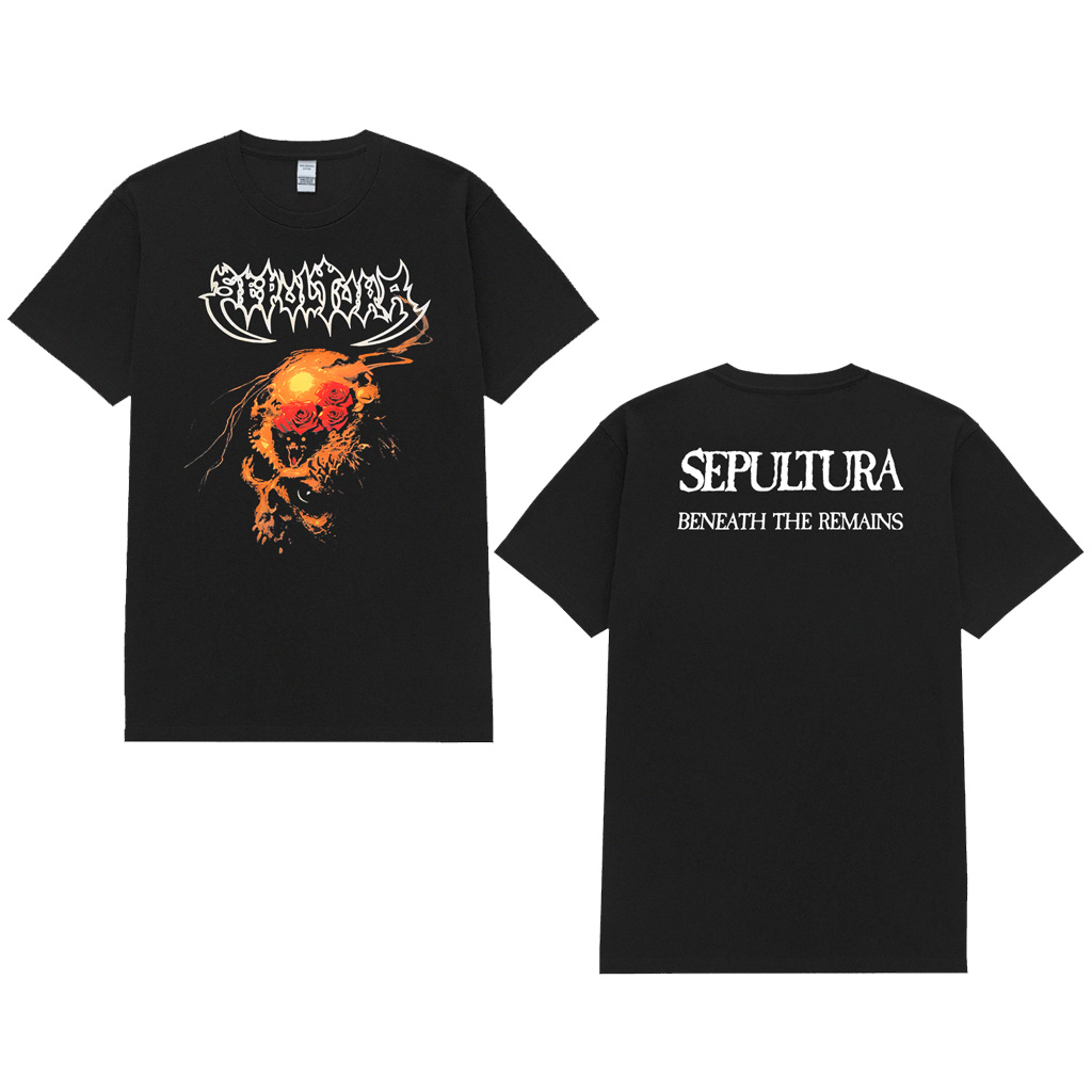 Kaos Band SEPULTURA “Beneath The Remains” PREMIUM TSHIRT + Free Stiker / Kaos Sepultura / Kaos Jogja