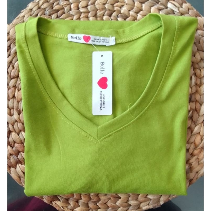 KAOS POLOS BELLE XXL