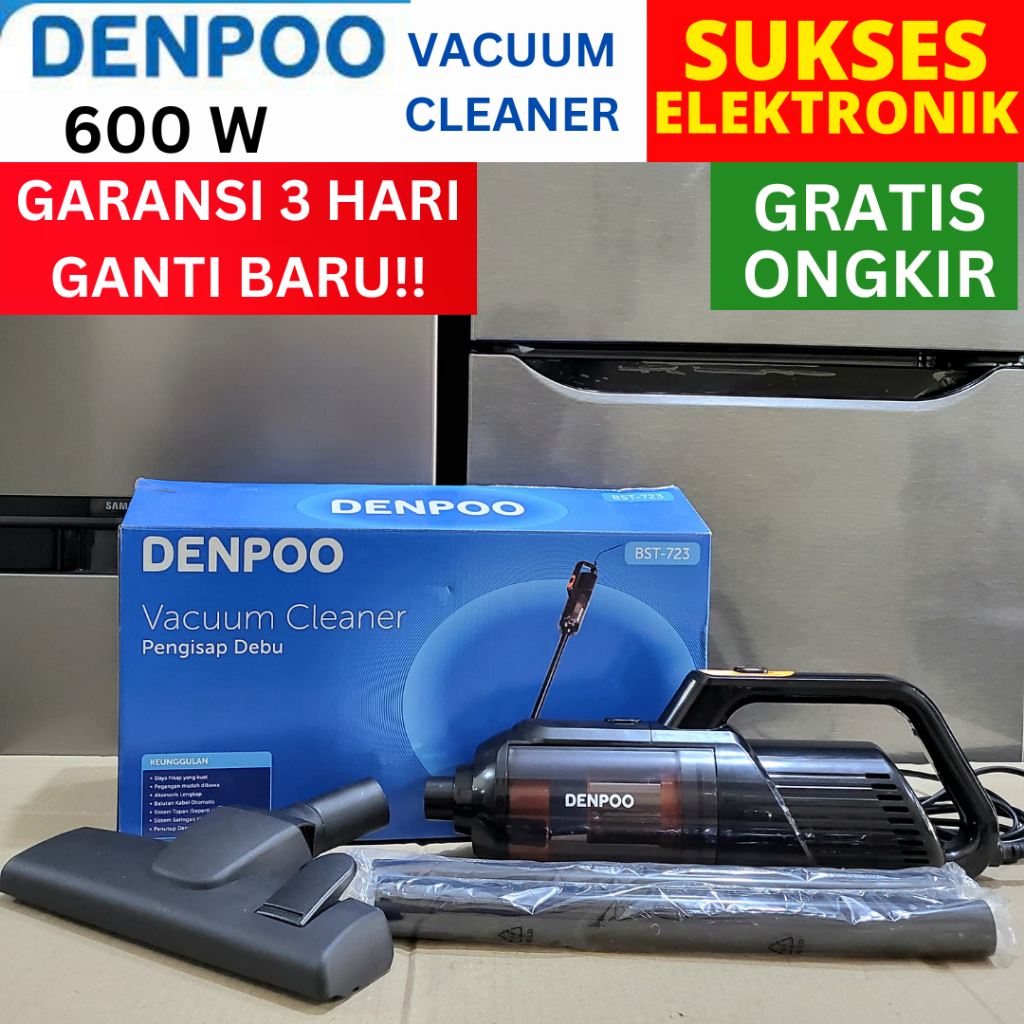 VACUUM CLEANER DENPOO BST-723 / PENYEDOT DEBU TANGAN / HANDLE VACUM / VAKUM CLINER