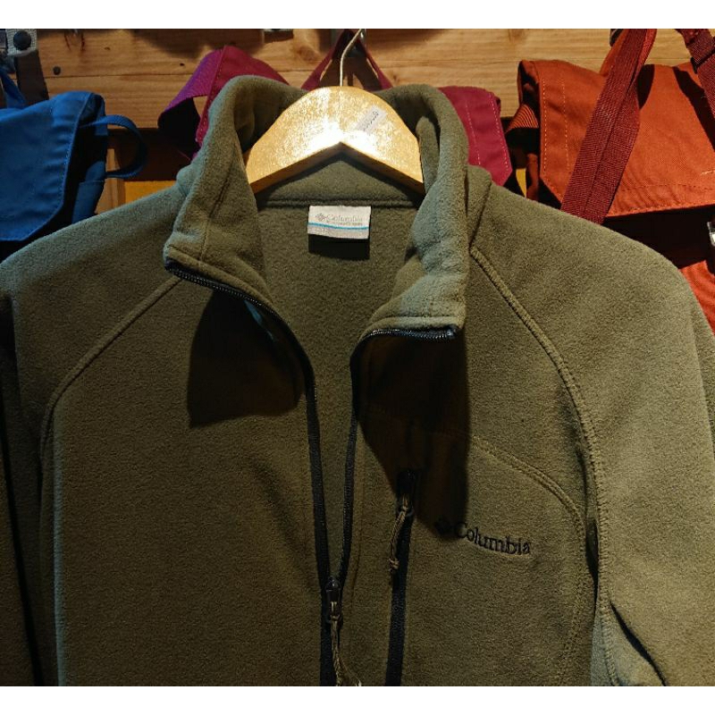 jaket Columbia men's fast trek II full zip Fleece jacket Columbia men's polar inner original