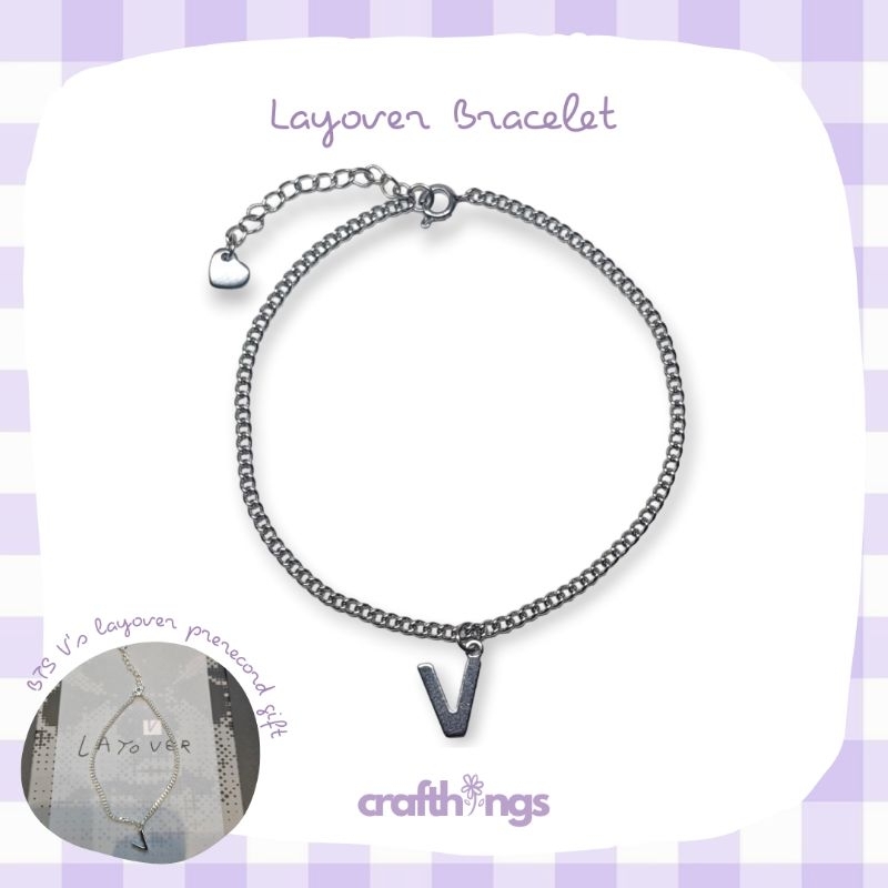 Gelang BTS V Taehyung Layover Bracelet