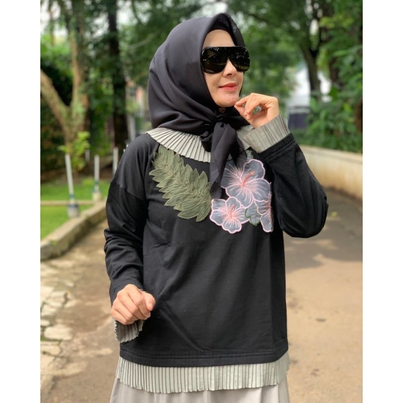 SERA STUDIOS - FERICA SWEATSHIRT BLACK