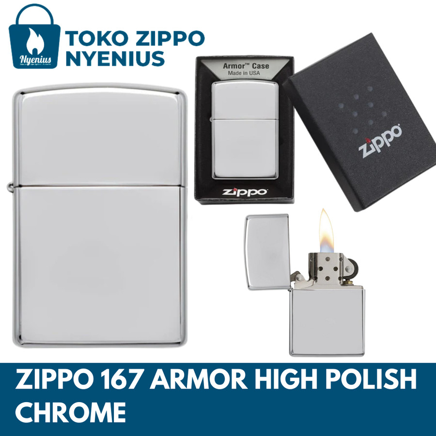ZIPPO 167 ARMOR HIGH POLISH CHROME