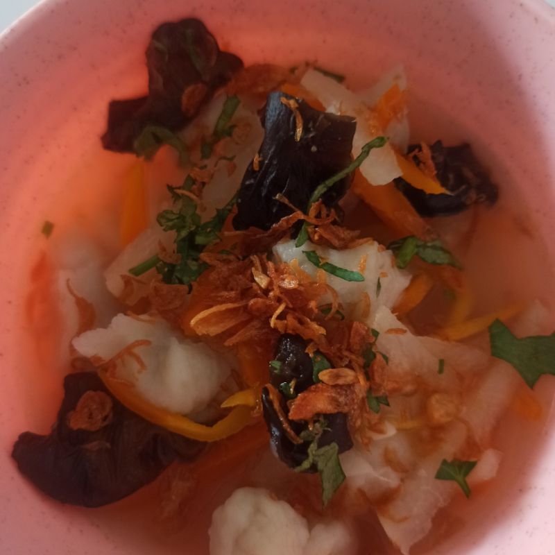 

tekwan khas bangka siap santap - khusus grab/gojek - makanan bangka