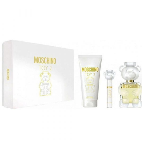 Moschino Toy 2 Gift Set Isi 3 ( Edp 100ml+Edp 10ml+Body Lotion 100ml)