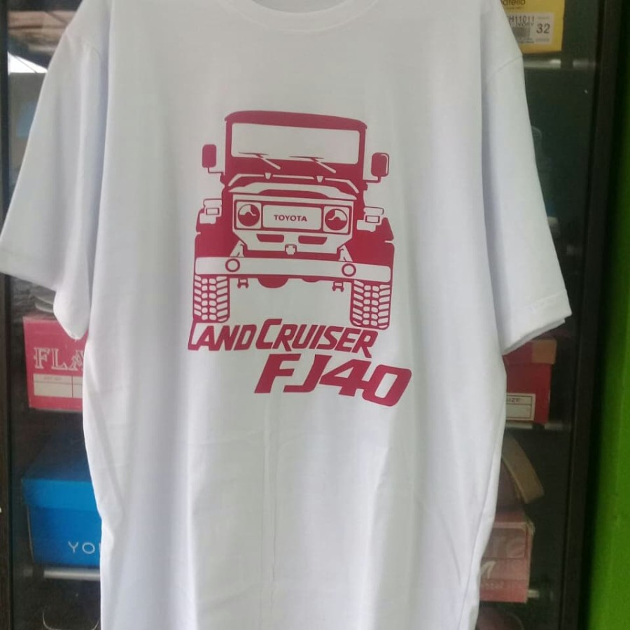 T-SHIRT KAOS LAND CRUISER FJ40