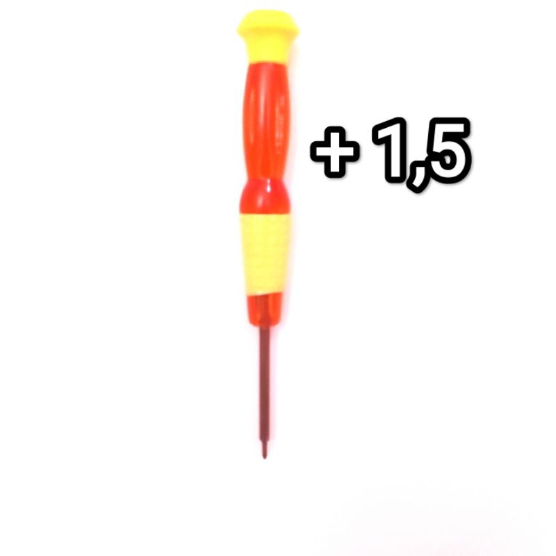 obeng drei kecil + 1,5 untuk hp lapto dan jam Precision