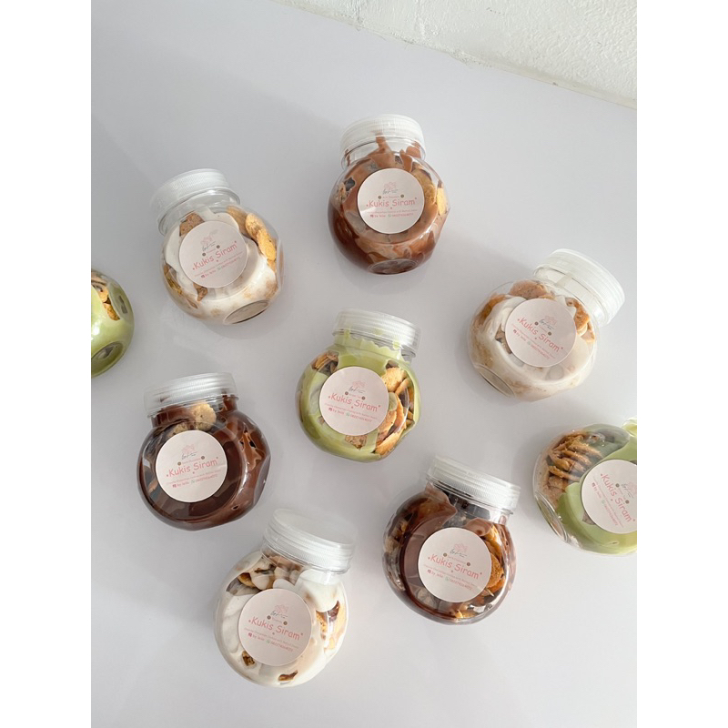 

Kukis Siram (Melted Cookies) Crunchy Cookies dengan berbagai varian coklat lumer