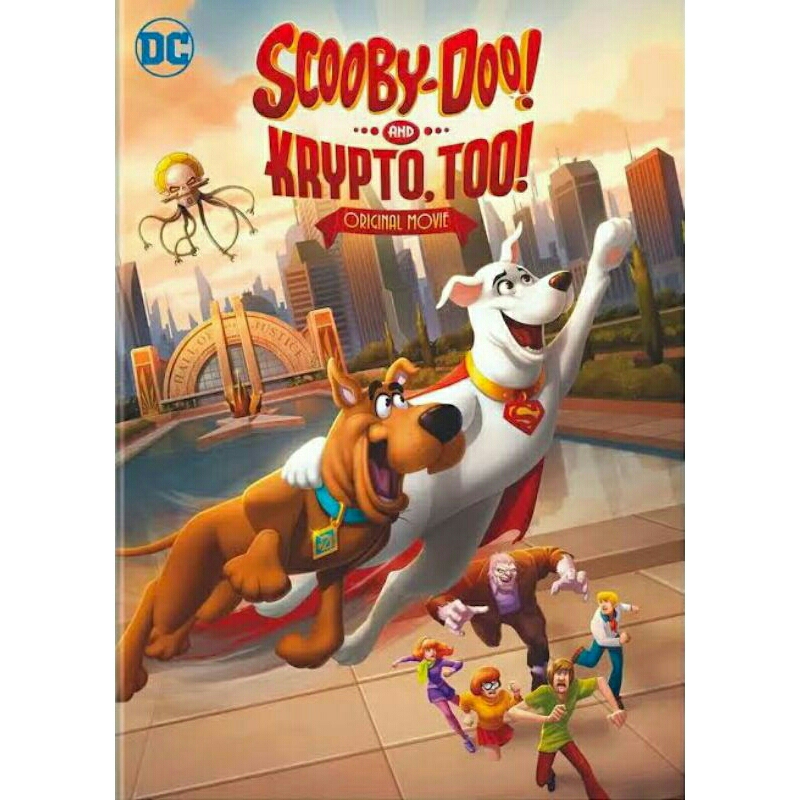 DVD ANIMASI SCOOBY DOO AND KRYPTO TOO (2023)