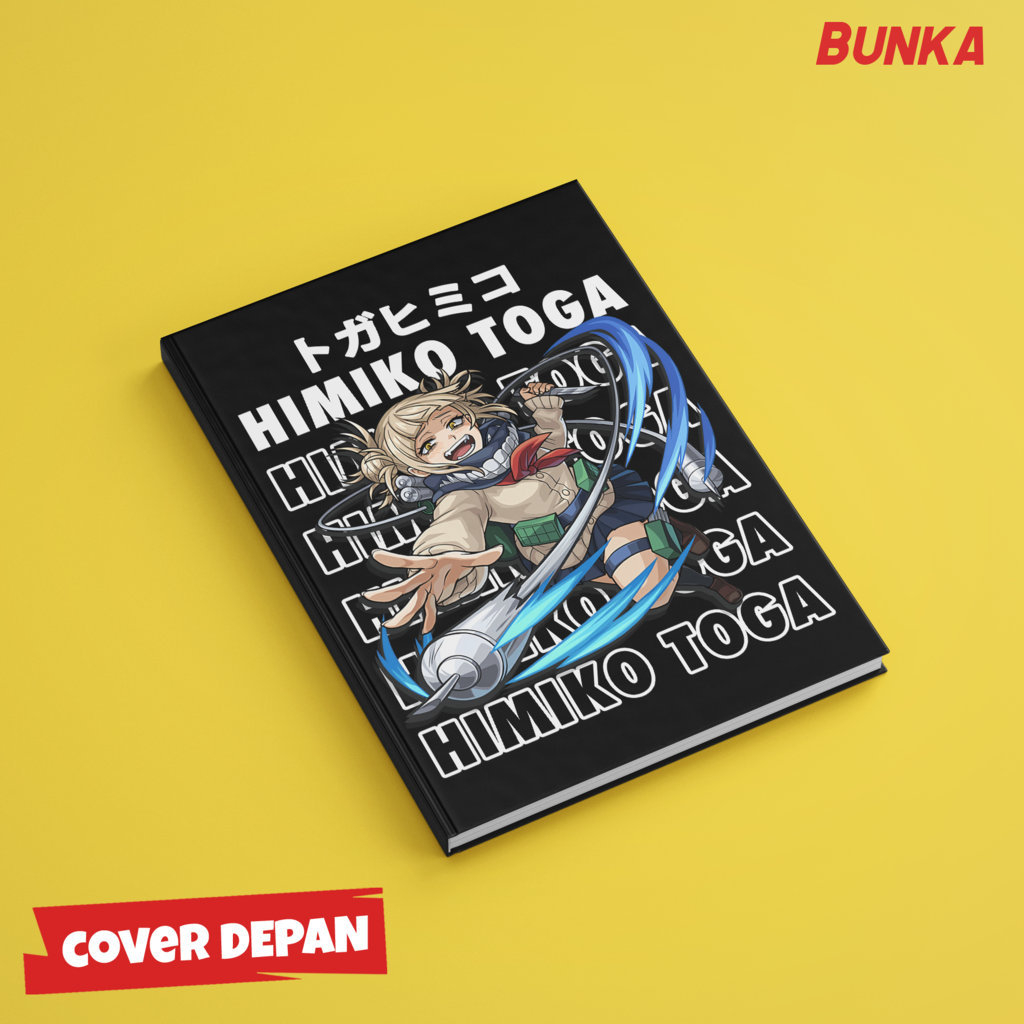 

Note Book Aesthetic Anime Boku no Hero Academia Himiko Toga Design Hardcover A5 Buku Tulis Catatan Notes Agenda Planner Jurnal vintage buku catatan story book kado anniversary valentine cowok cewek murah