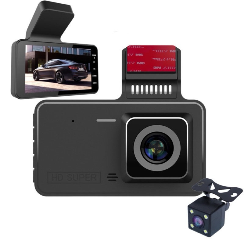 Dashcam WiFi DualKamera