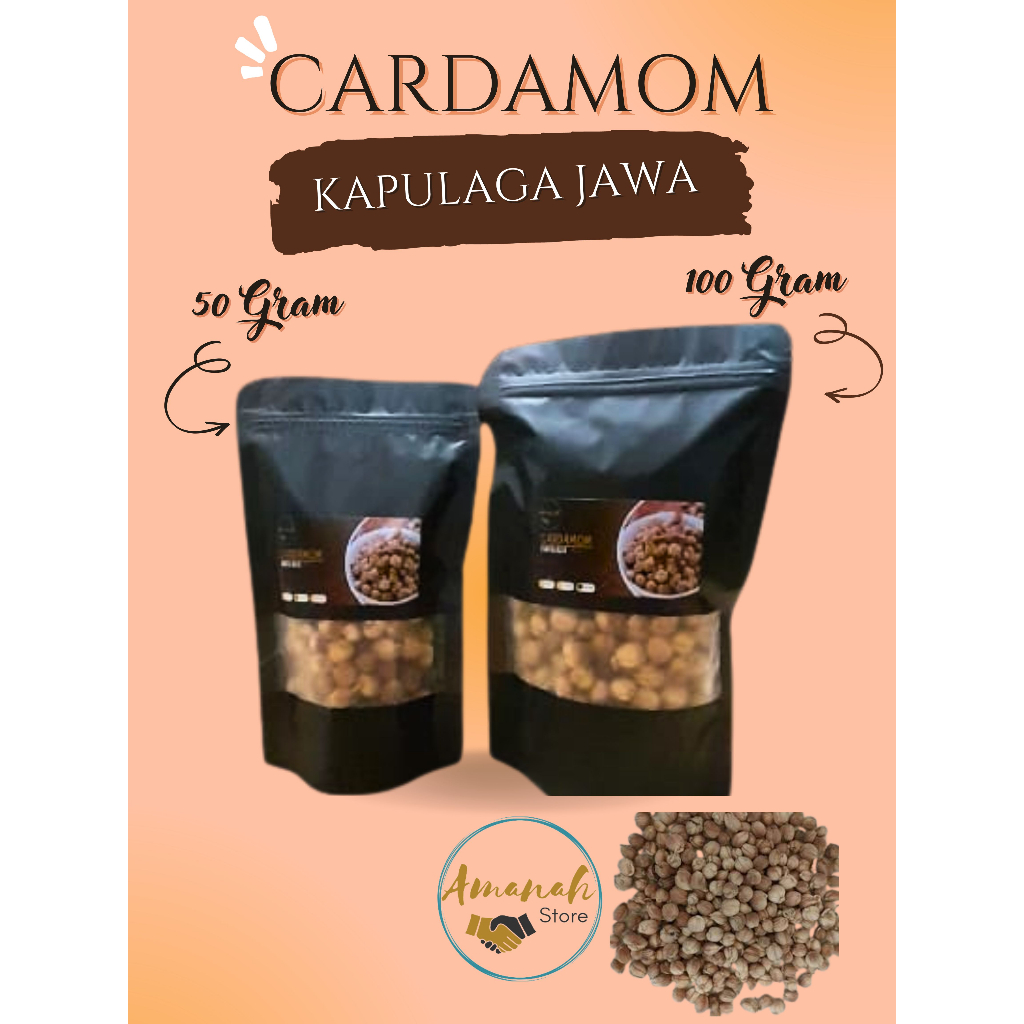 

KAPULAGA / CARDAMOM / KAPULAGA JAWA / BUMBU MASAK