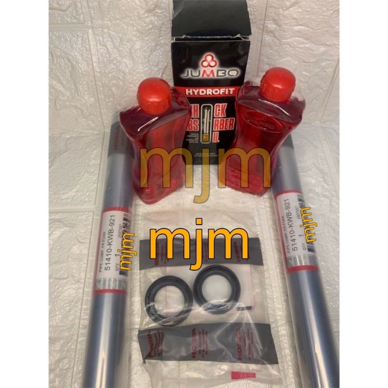 Paket As Shock Depan + Oli Shock + Seal Shock HONDA REVO ABS ABSOLUTE BLADE REVO FIT (KWB+GN5)