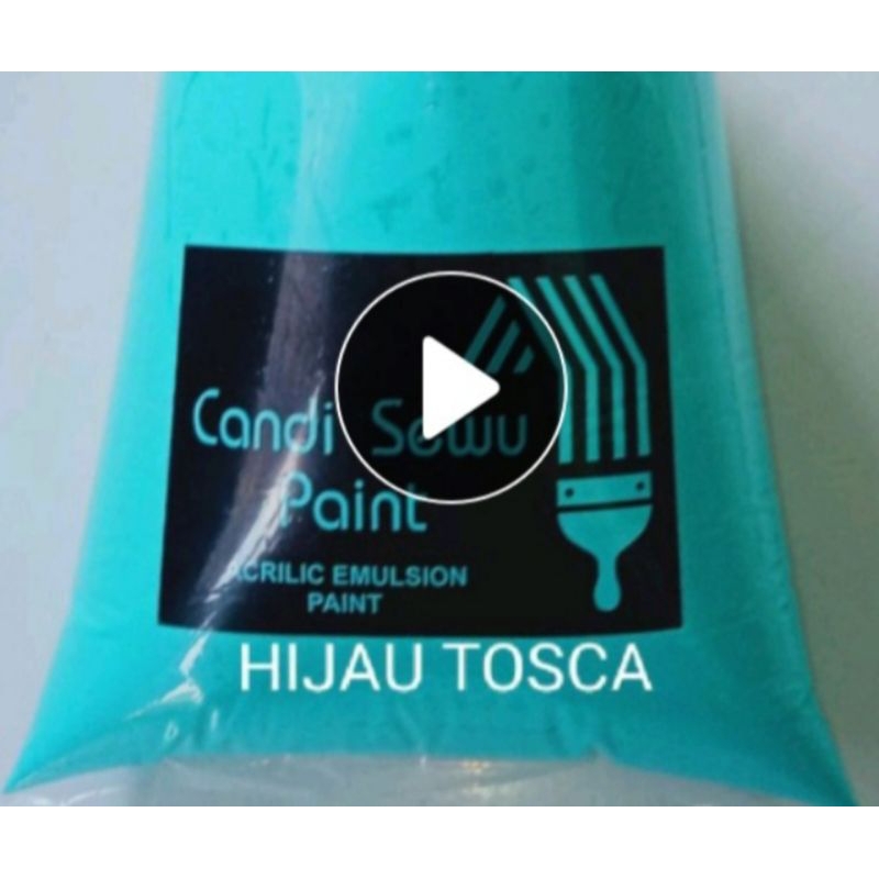 CAT TEMBOK 1 KG WARNA HIJAU TOSCA// KWALITAS SUPER