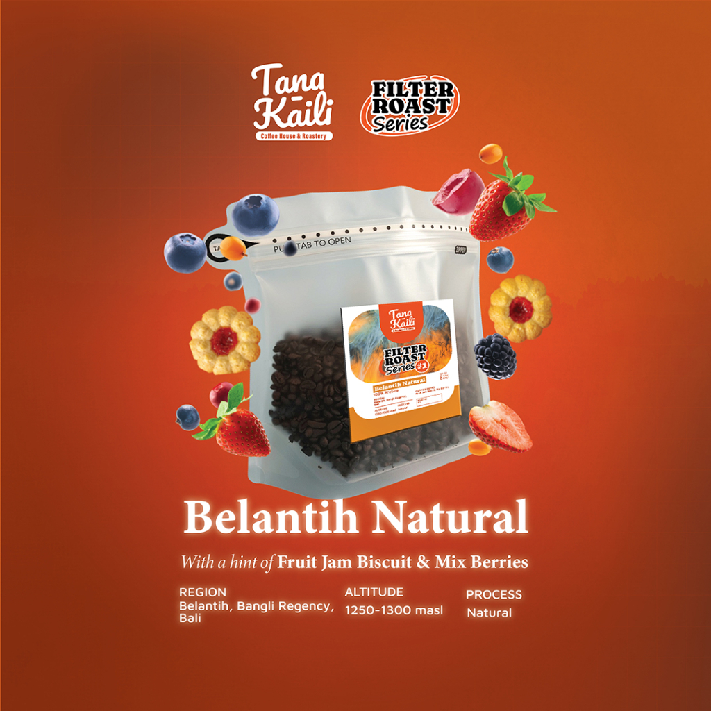 

Filter Roast Arabica Bali Belantih Natural 200gr