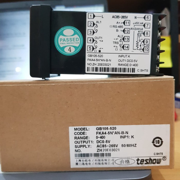 TEMPERATURE CONTROL TESHOW EM105 / EM-105 / GB105-520 / GB105 / GB-105 Limited