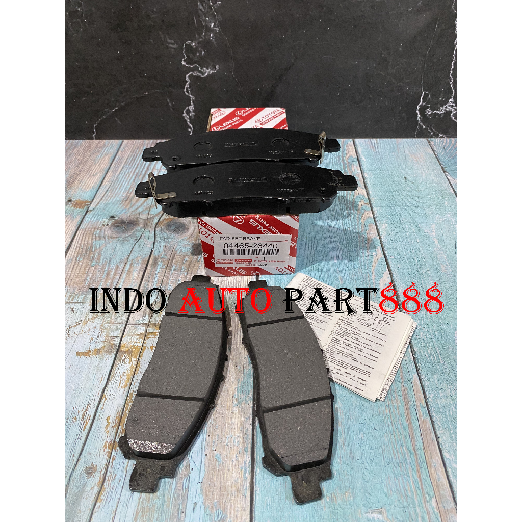 Brake Pad Toyota Hiace Premio - Kampas Rem Depan Toyota Hiace Premio Original