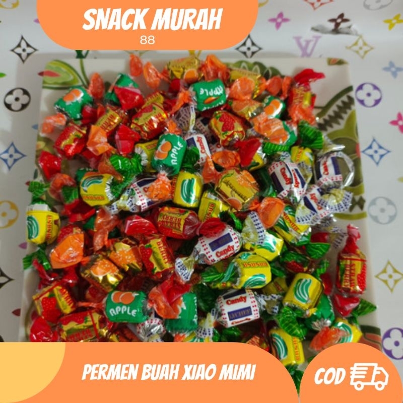 

Permen Buah Xiaomimi / Permen Aneka Rasa Buah Xiaomimi 200 Gram