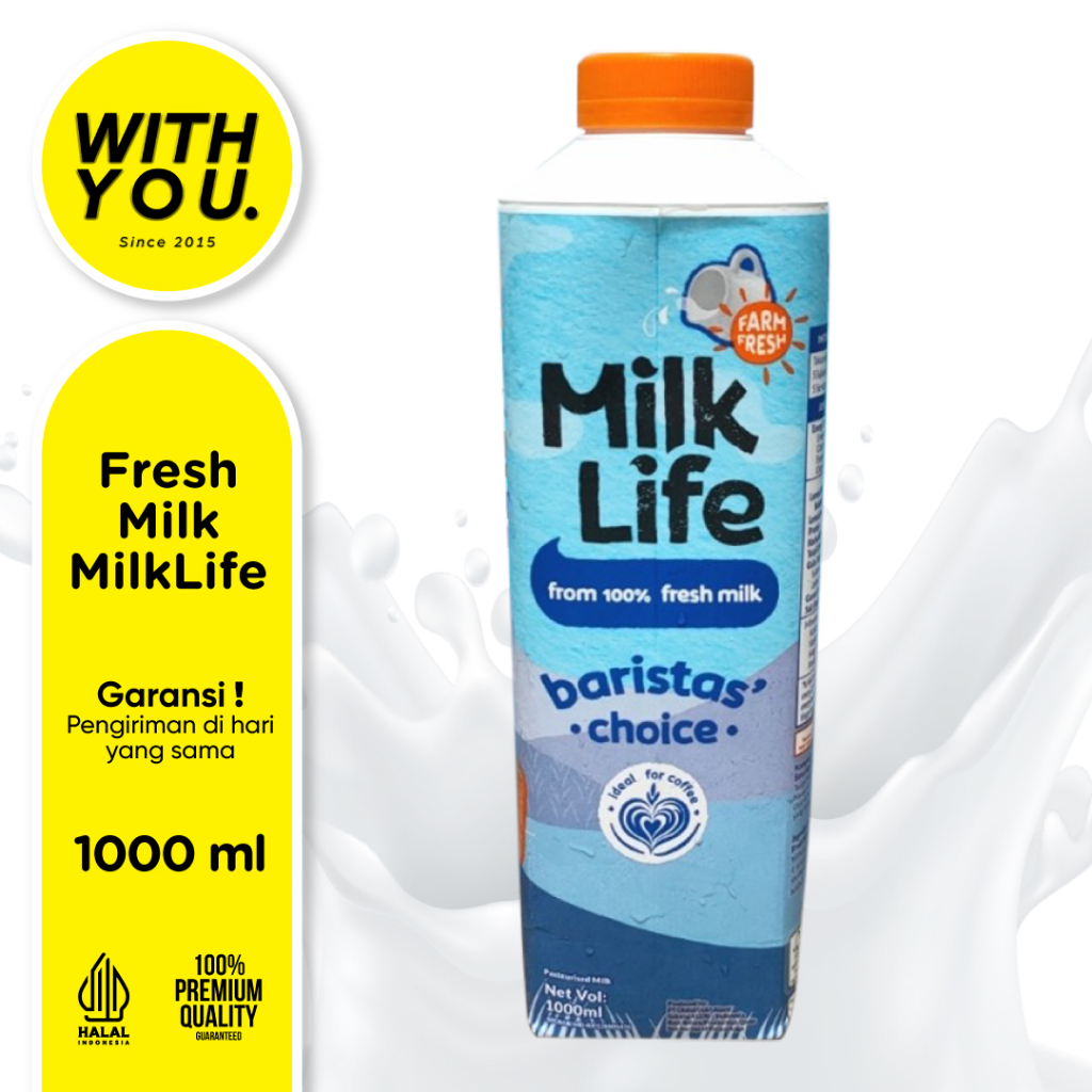 

Milklife Baristas Choice Fresh Milk 1000ml