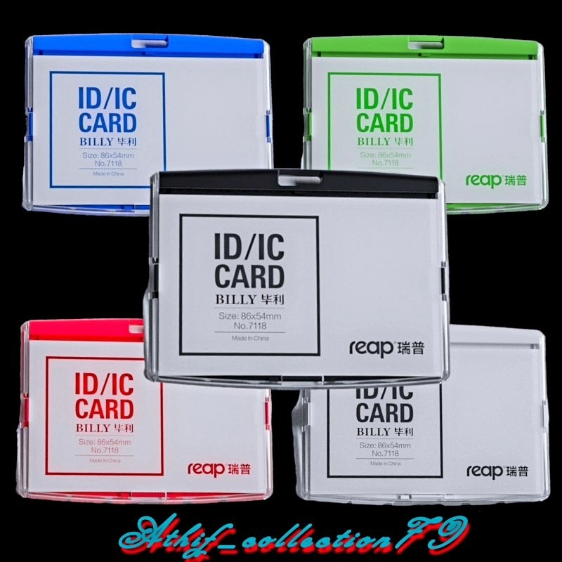 

Tempat Id Card Akrilik Holder Id Card Acrylic Tranparan Horizontal Landscape