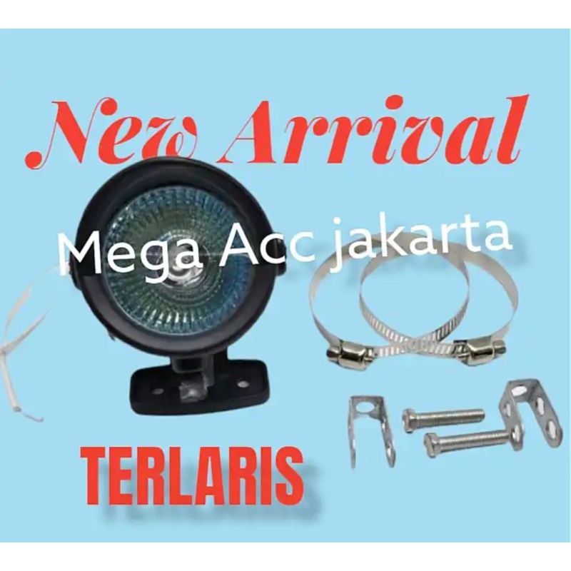 promo Lampu kabut model  Kodok Kabut Sorot Cree Tambahan Motor Mobil/Lampu sorot universal