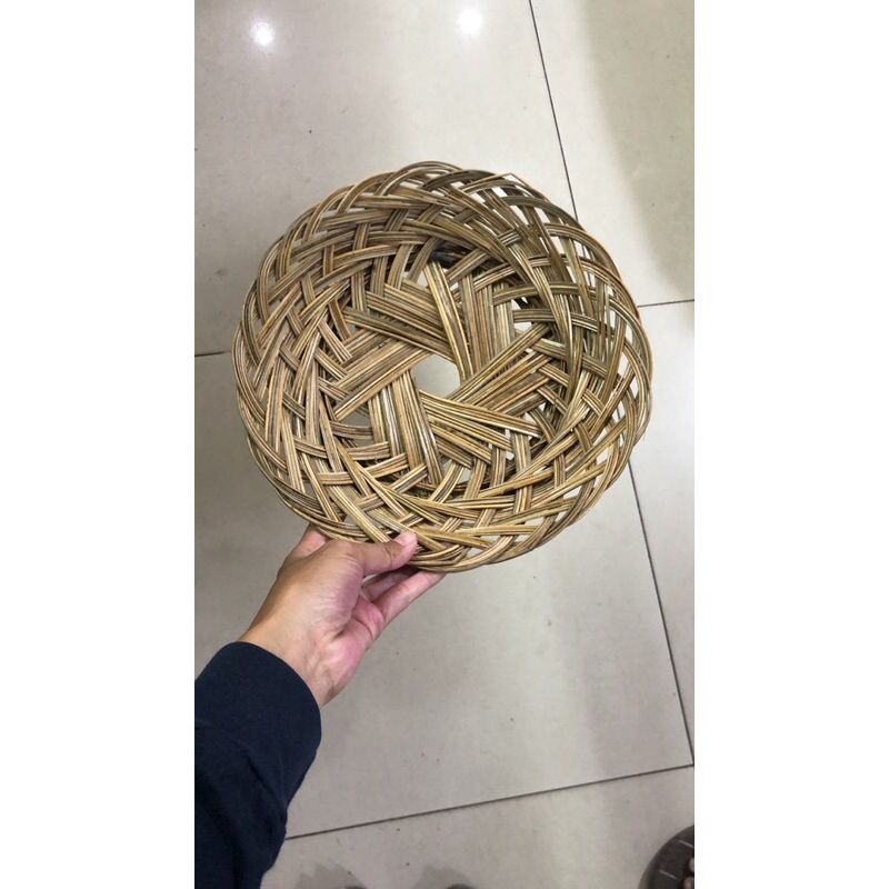 Piring lidi | piring makan anyaman lidi TERMURAH