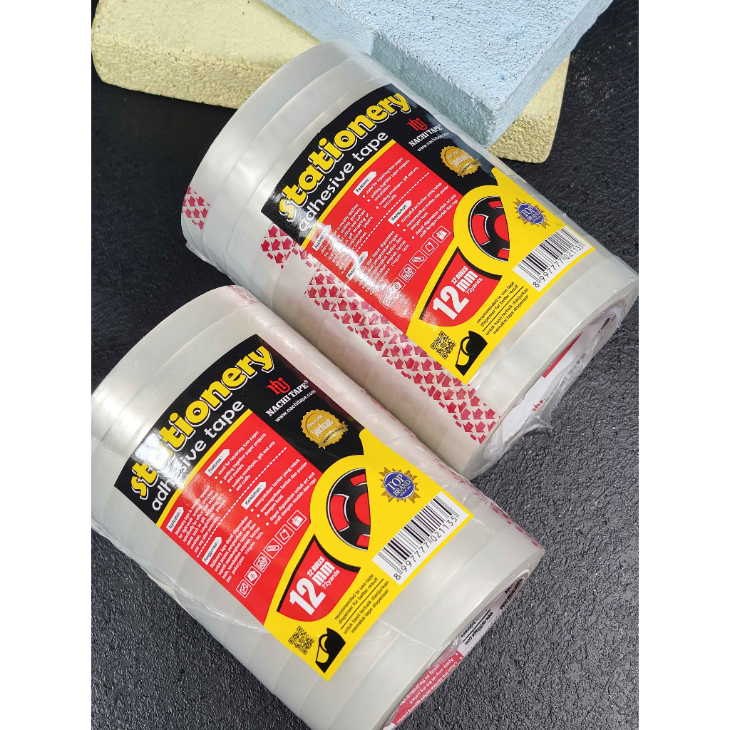

(SLOP} LAKBAN NACHI 1/2 X 72 PUTIH @12pcs / ISOLASI NACHI BENING