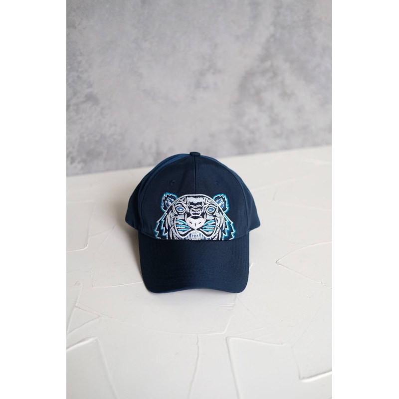 Kenzo Tiger Cap Navy Blue