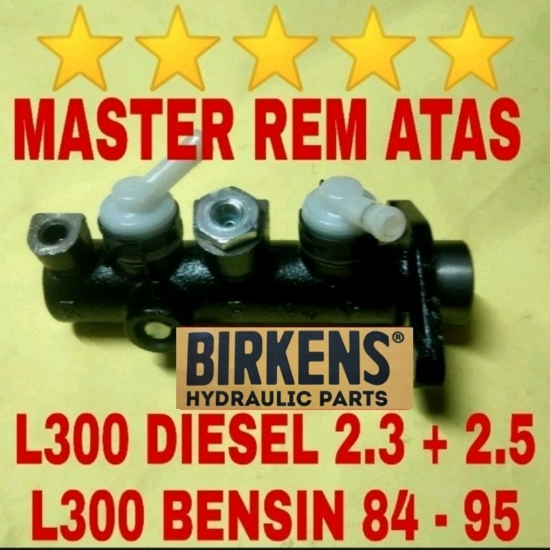 BERGARANSI. MASTER REM ATAS L300 DIESEL 84 - 2020 / BENSIN 84 - 95 BM ASSY BRAKE  ATAS PUSAT CENTRAL