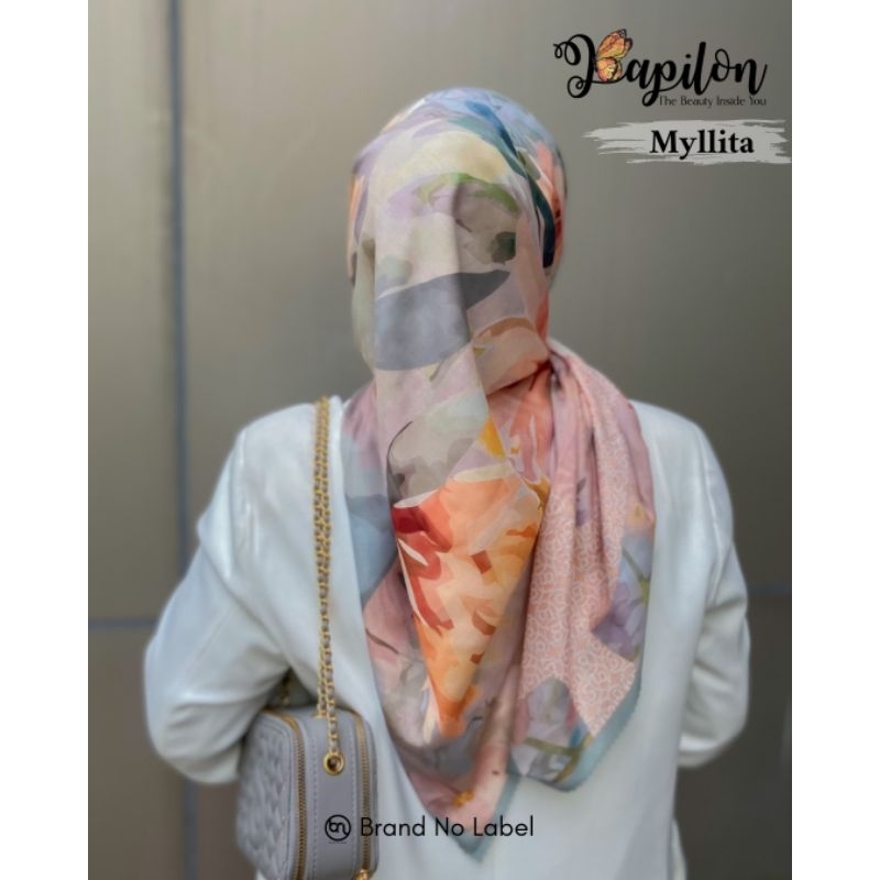 Hijab Motif BNL||Brand No Label "My Litta" Papilon series
