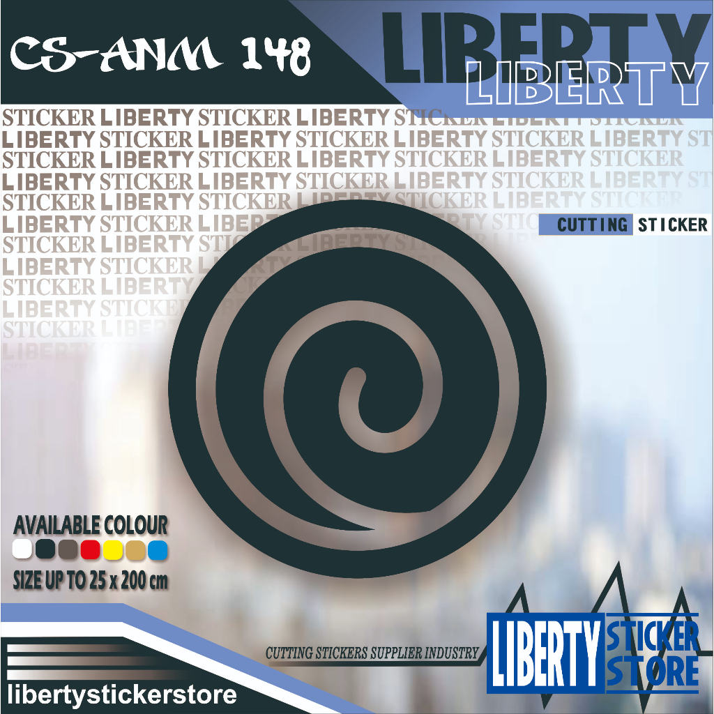 cutting sticker clan uzumaki | cutting stiker clan uzumaki | sticker uzumaki clan | stiker uzumaki c