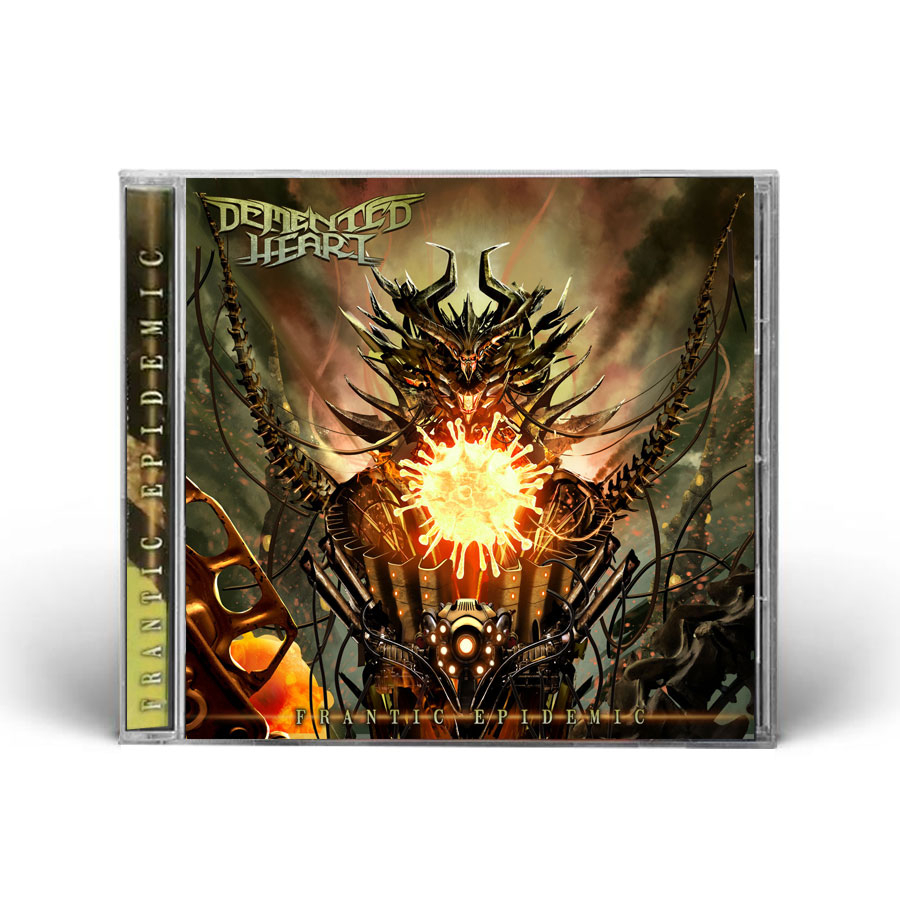 CD ALBUM - DEMENTED HEART - Frantic Epidemic