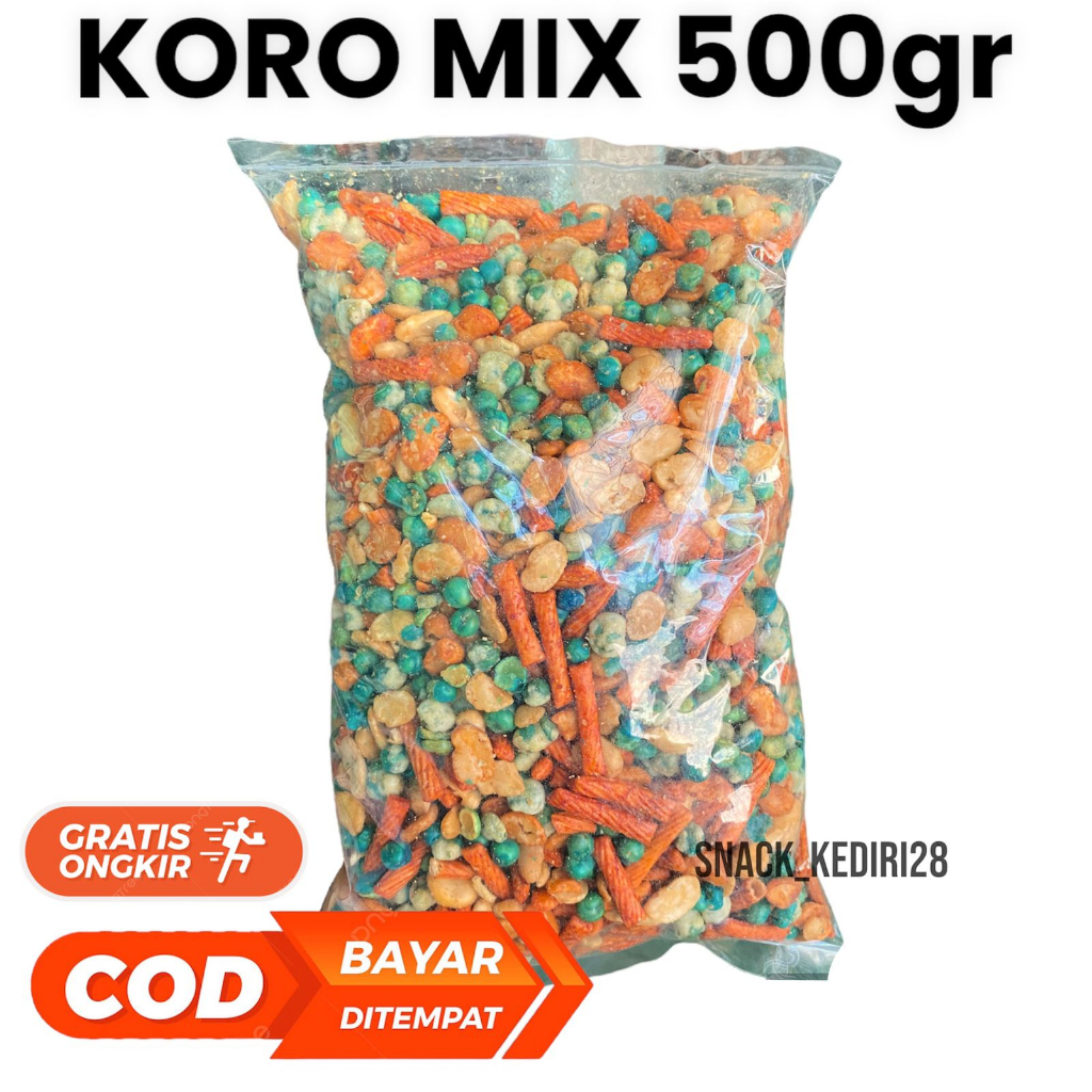 

Kacang Koro Mix Kiloan 250gr 500gr