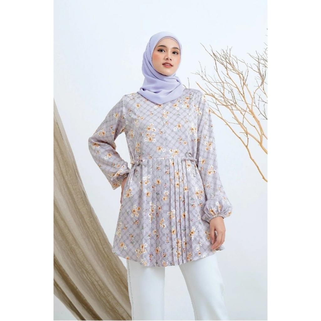 TUNIK - NA 051 LAVENDER M - SIZE M - NIBRAS