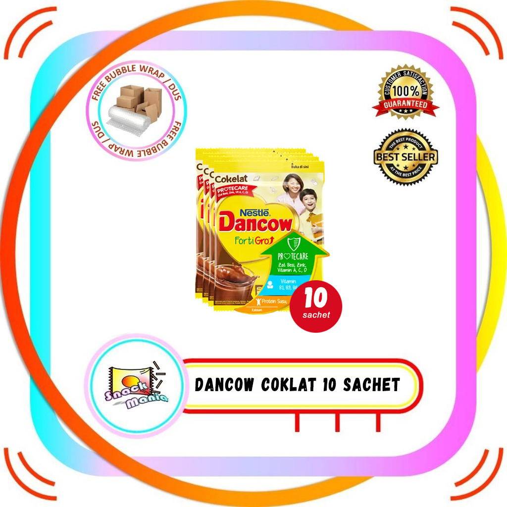 

Susu Nestle DANCOW sachet Coklat 39 gr x 10 pcs Chocolate
