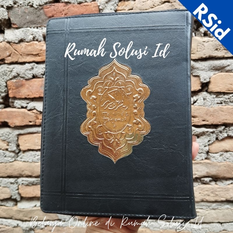 Alquran Tajwid dan Terjemahan Cover Resleting A5