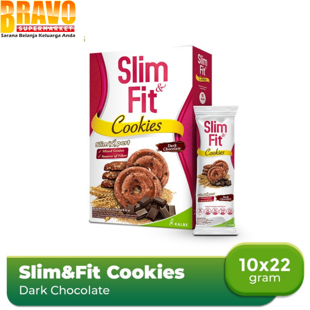 

Bravo Bojonegoro - Slim&Fit Cookies 10 x 22GR