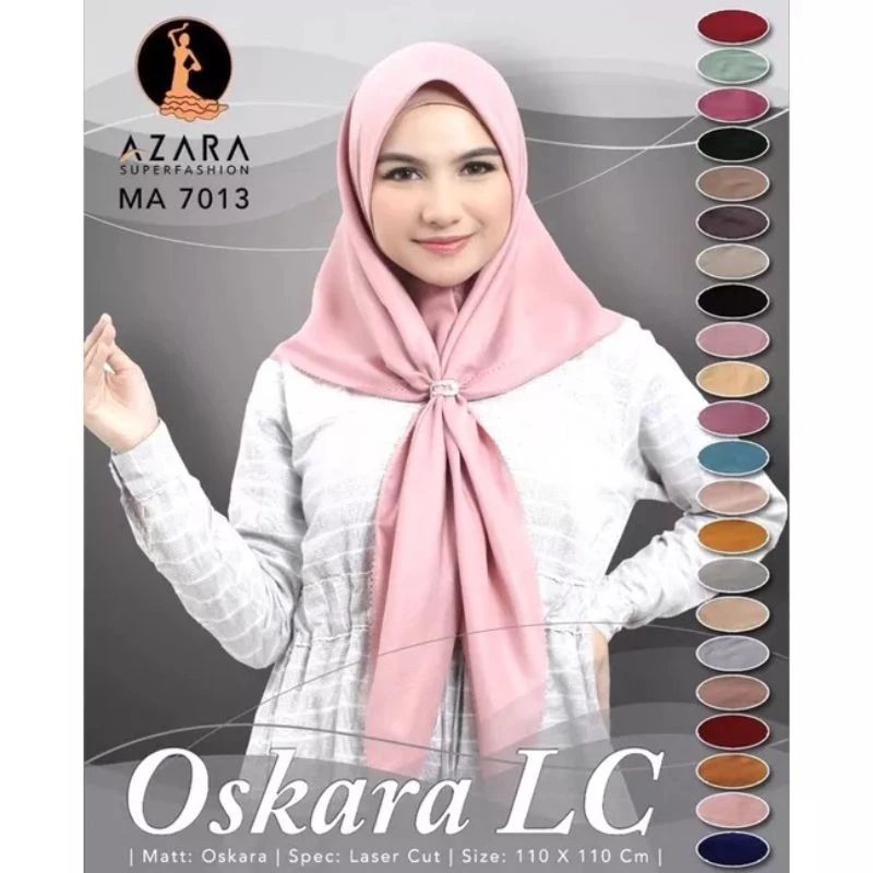 Segiempat Oskara LC 10pcs  by Azara Superfashion paket grosir Termurah