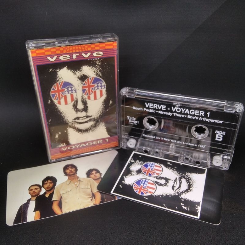 Kaset Pita The Verve Voyager 1 Bootleg Tape