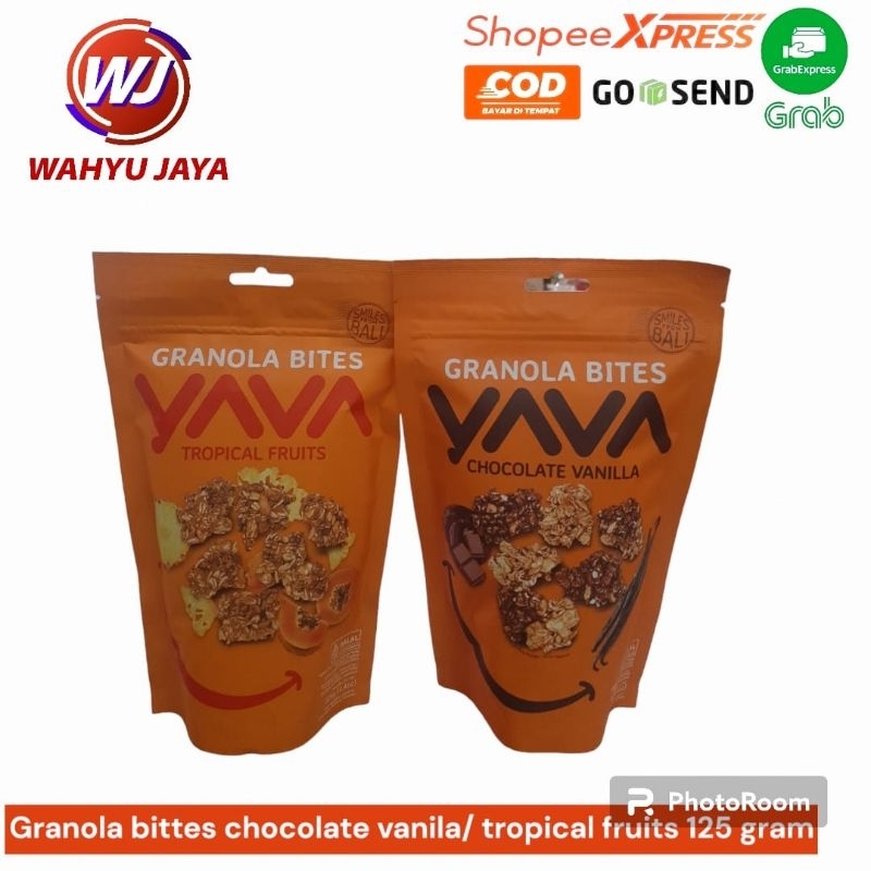 

Granola chocolate vanilla/tropical fruits 125 gram