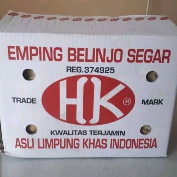 

Emping mentah Belinjo Melinjo HK 1kg / Keripik tipis segar asli limpung khas indonesia