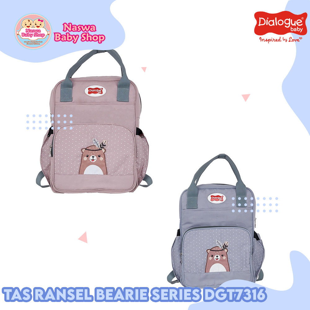 Dialogue Baby Tas Ransel Bearie Series DGT7316