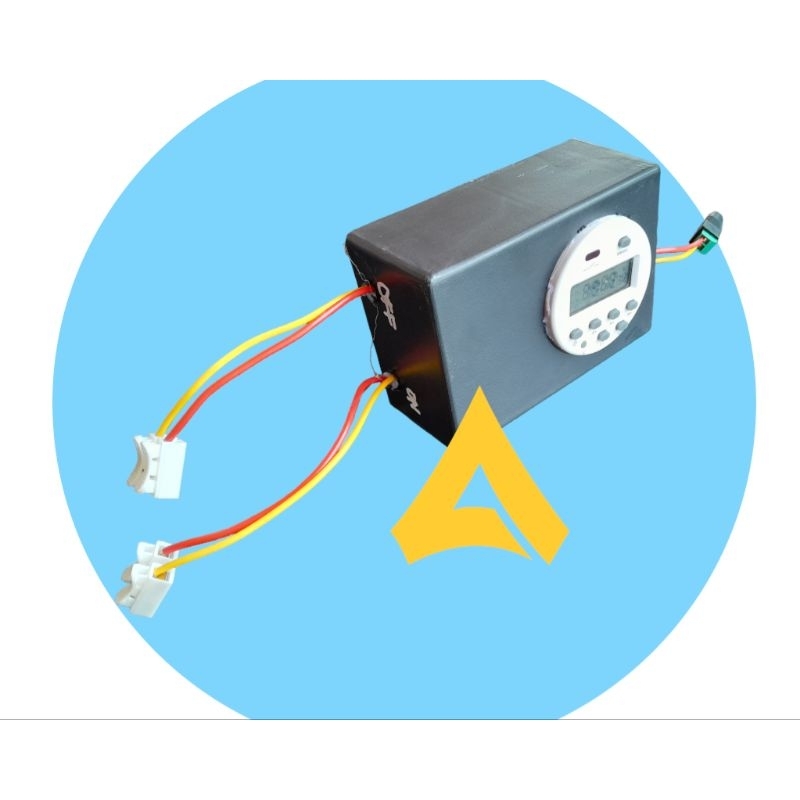 Modul Timer Otomatis Buka Tutup Pintu Walet | Single Power