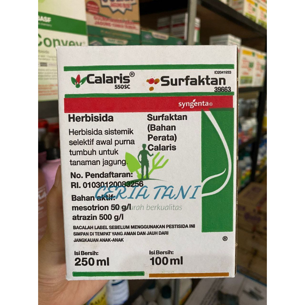 Herbisida Jagung Calaris kemasan 250 ml