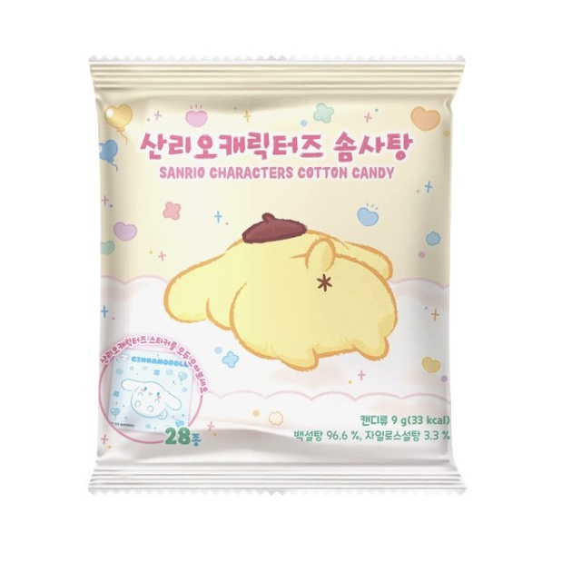 

Sanrio Characters Cotton Candy Permen Kapas Gulali / Gulali Anak