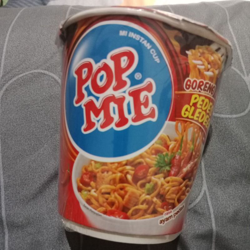 

Pop Mie Goreng PEDAS GLEDEK Rasa Ayam Pedas