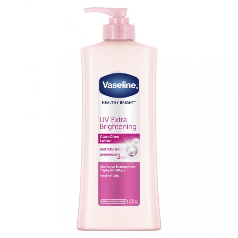 Vaseline UV Extra Brightening 400Ml | Vaseline Pump 400 ml