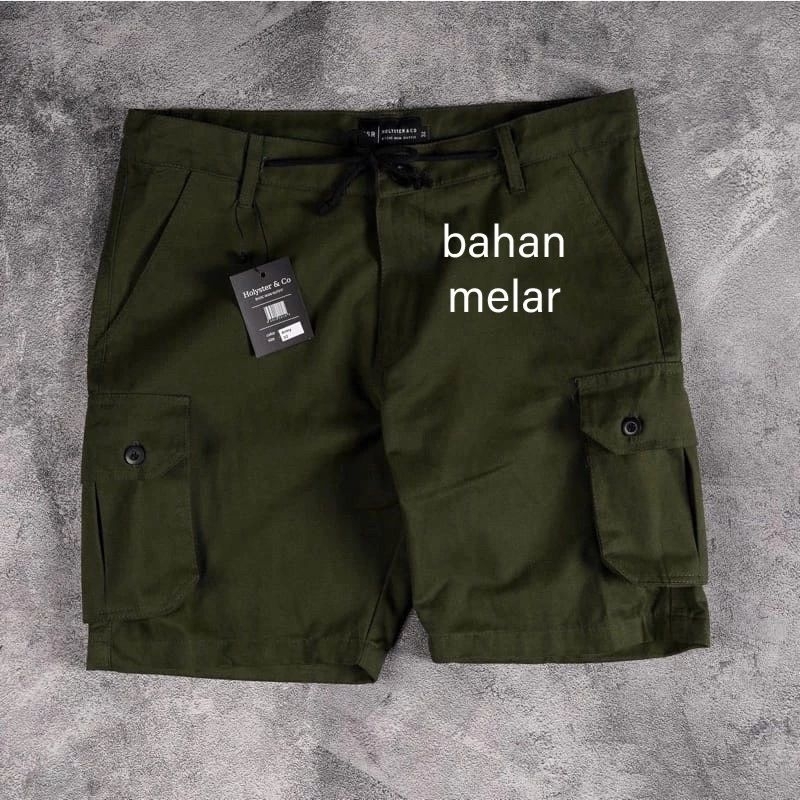 Celana cargo pendek pdl pria celana pendek pria cargo Bahan melar